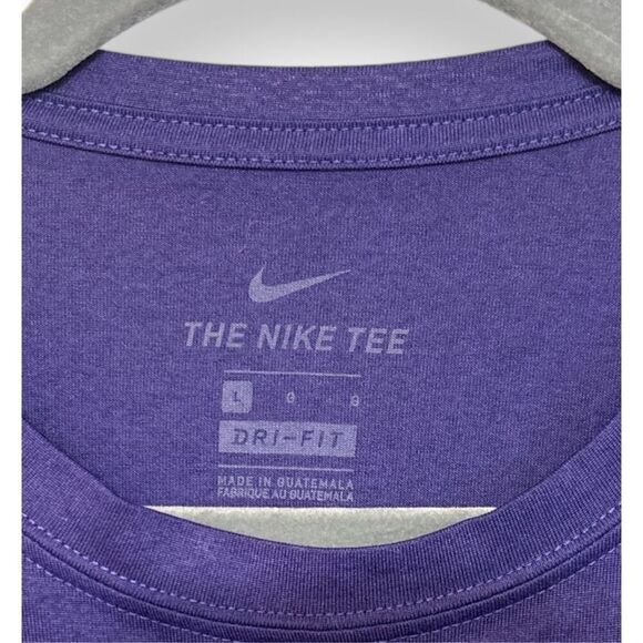 Nike Dri-Fit Baltimore Ravens NFL T-shirt L Top Purple Athleisure Fan Sportswear - Picture 2 of 6